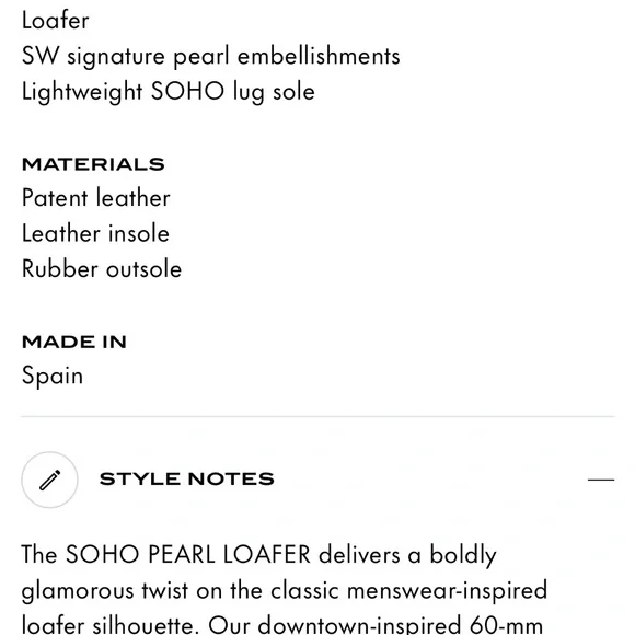 Stuart Weitzman SOHO PEARL LOAFER Black Pearl-Embellished Size 6 NWT - Picture 10 of 11